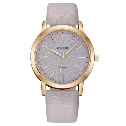 Fashion Plaid Pattern Women&#039;s Decorative Watch Foreign Trade New Simple Digital Scale Quartz Watch For Women