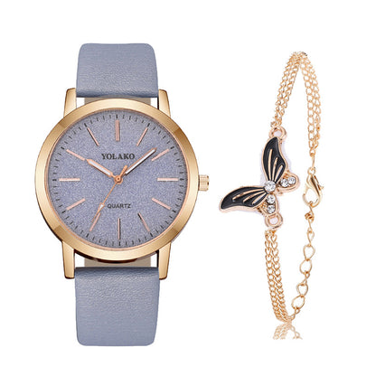 Fashion Plaid Pattern Women&#039;s Decorative Watch Foreign Trade New Simple Digital Scale Quartz Watch For Women